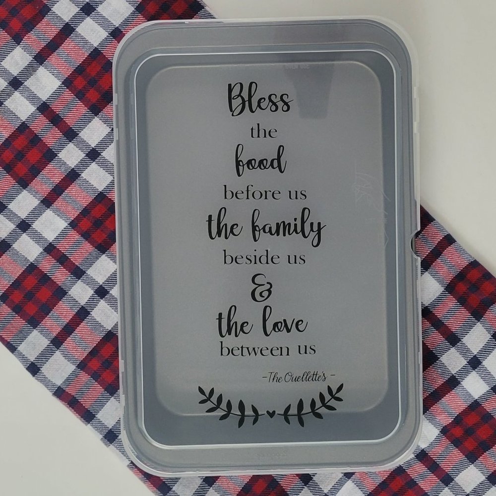 Custom Non-stick Steel Cake Baking Pans with Covers 13" x 9" ***NEW***